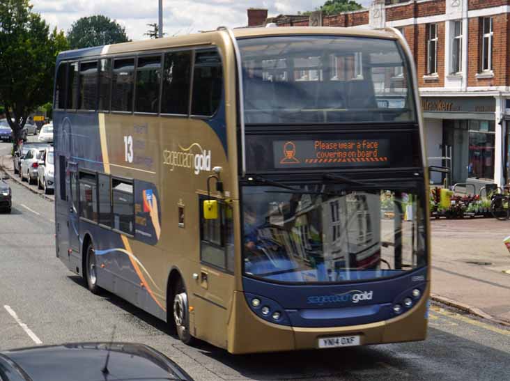 Stagecoach East Scania N230UD ADL Enviro400 15955 Gold